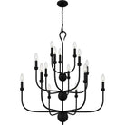 Quoizel - Blanche Chandelier - BLA5032MBK - Canada Light Shop
