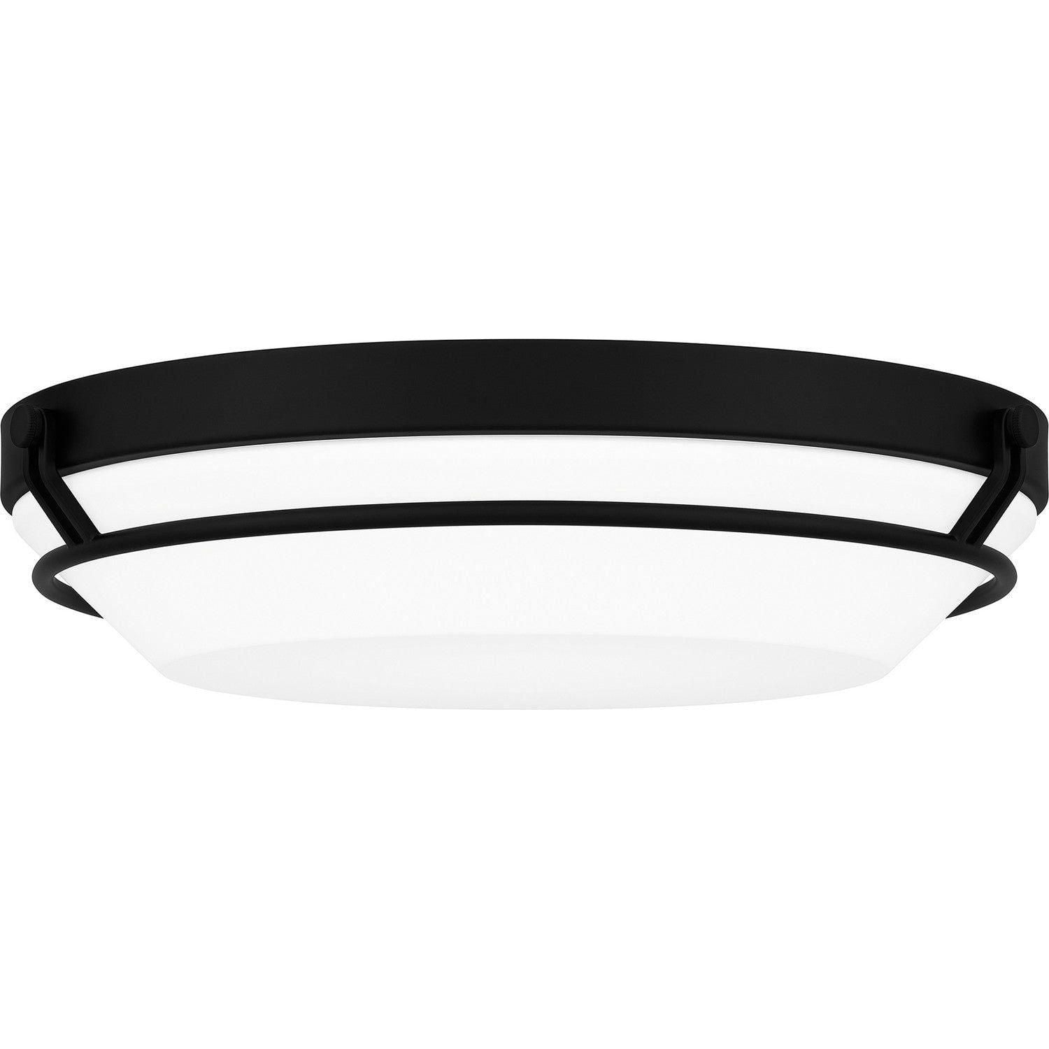 Quoizel - Dunbar LED Flush Mount - DNB1616MBK - Canada Light Shop