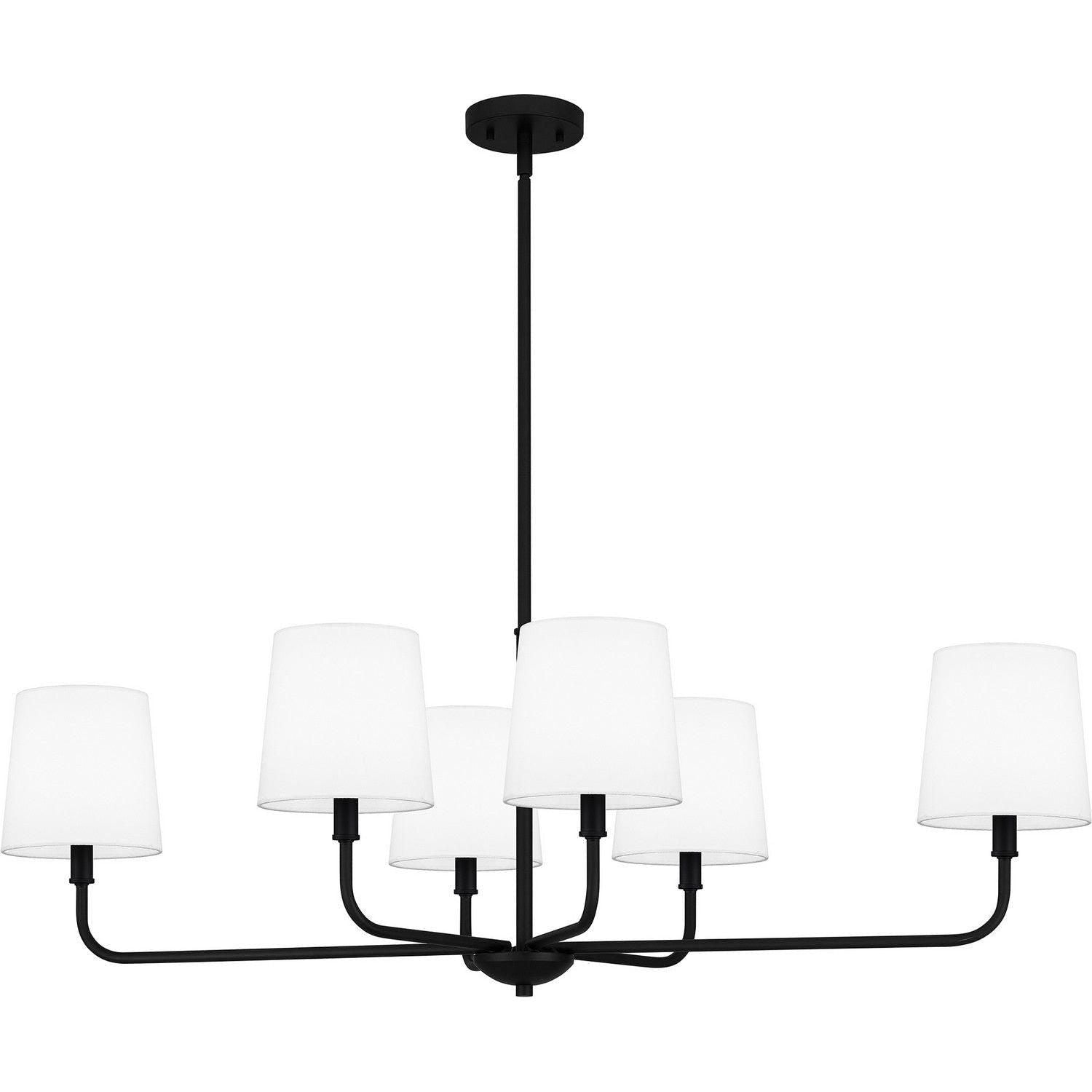 Quoizel - Gallagher Linear Chandelier - GGR642MBK - Canada Light Shop