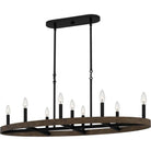 Quoizel - Hendrix Linear Chandelier - HDR842MBK - Canada Light Shop