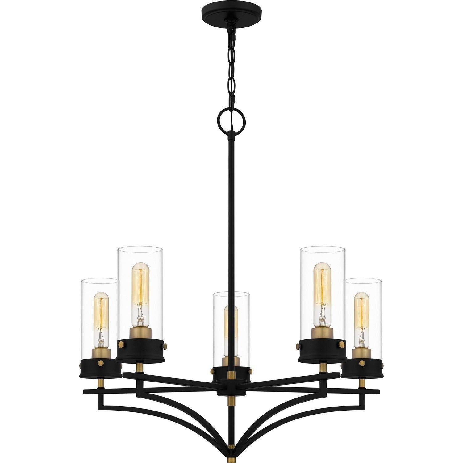 Quoizel - Hillside Chandelier - HLS5026MBK - Canada Light Shop