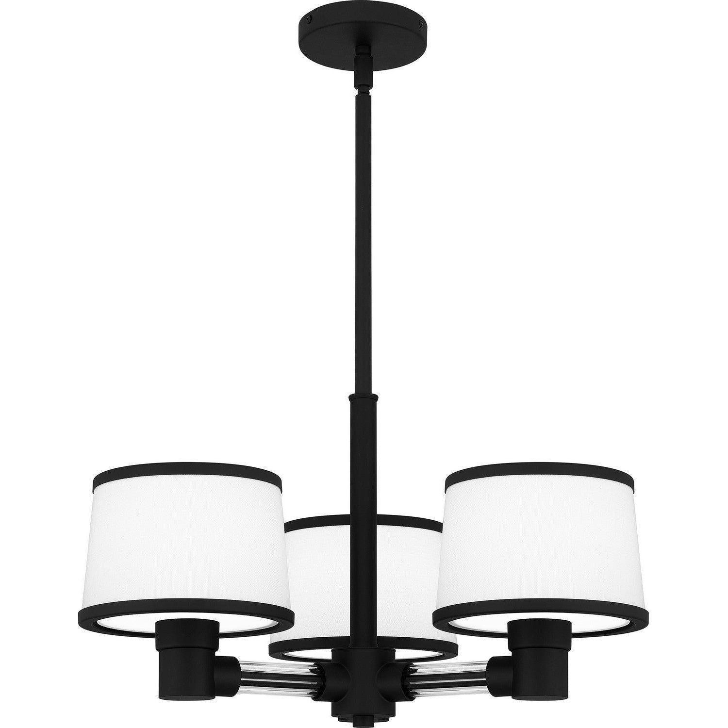Quoizel - Kylen Chandelier - KYL2822MBK - Canada Light Shop