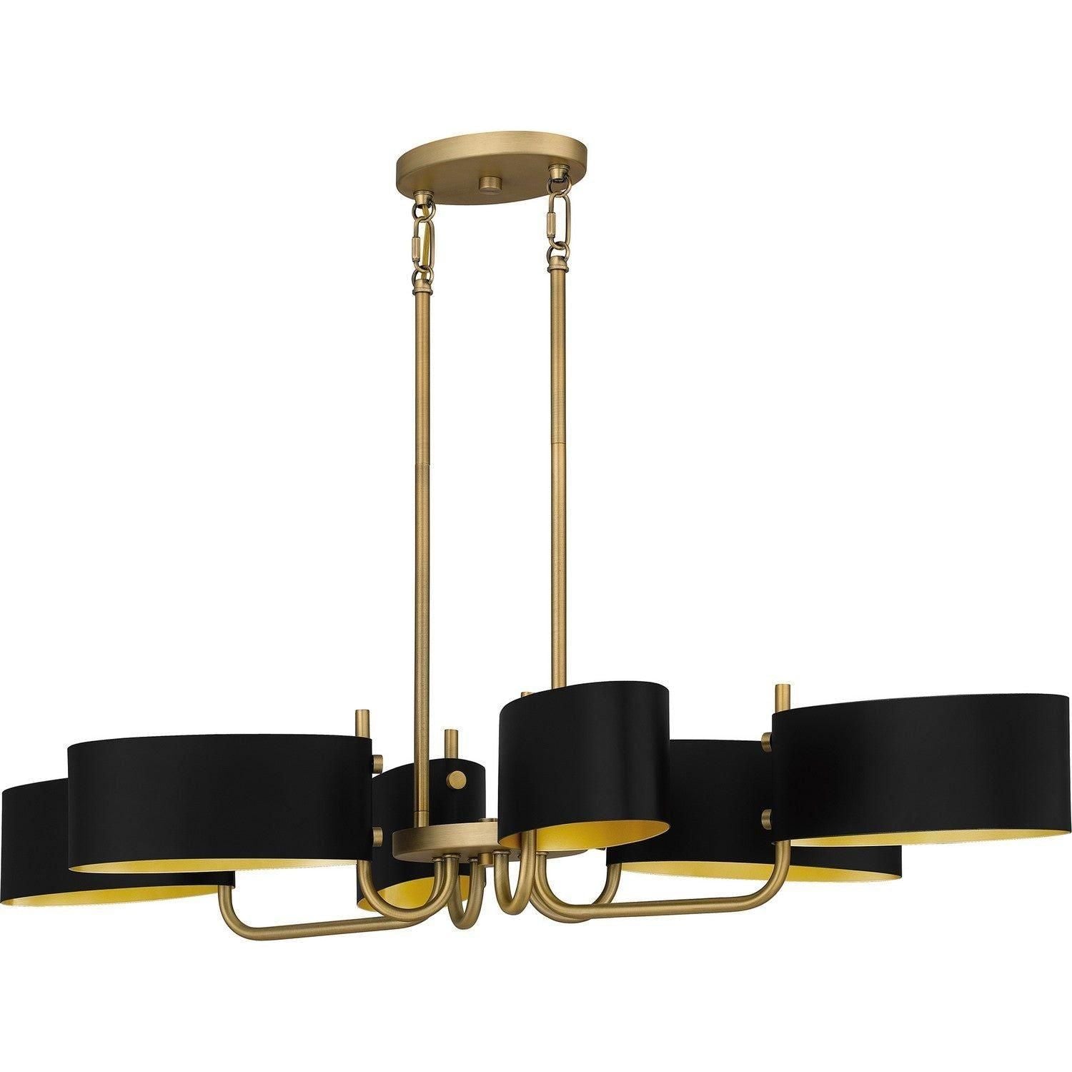 Quoizel - Madden Linear Chandelier - MAD641AB - Canada Light Shop