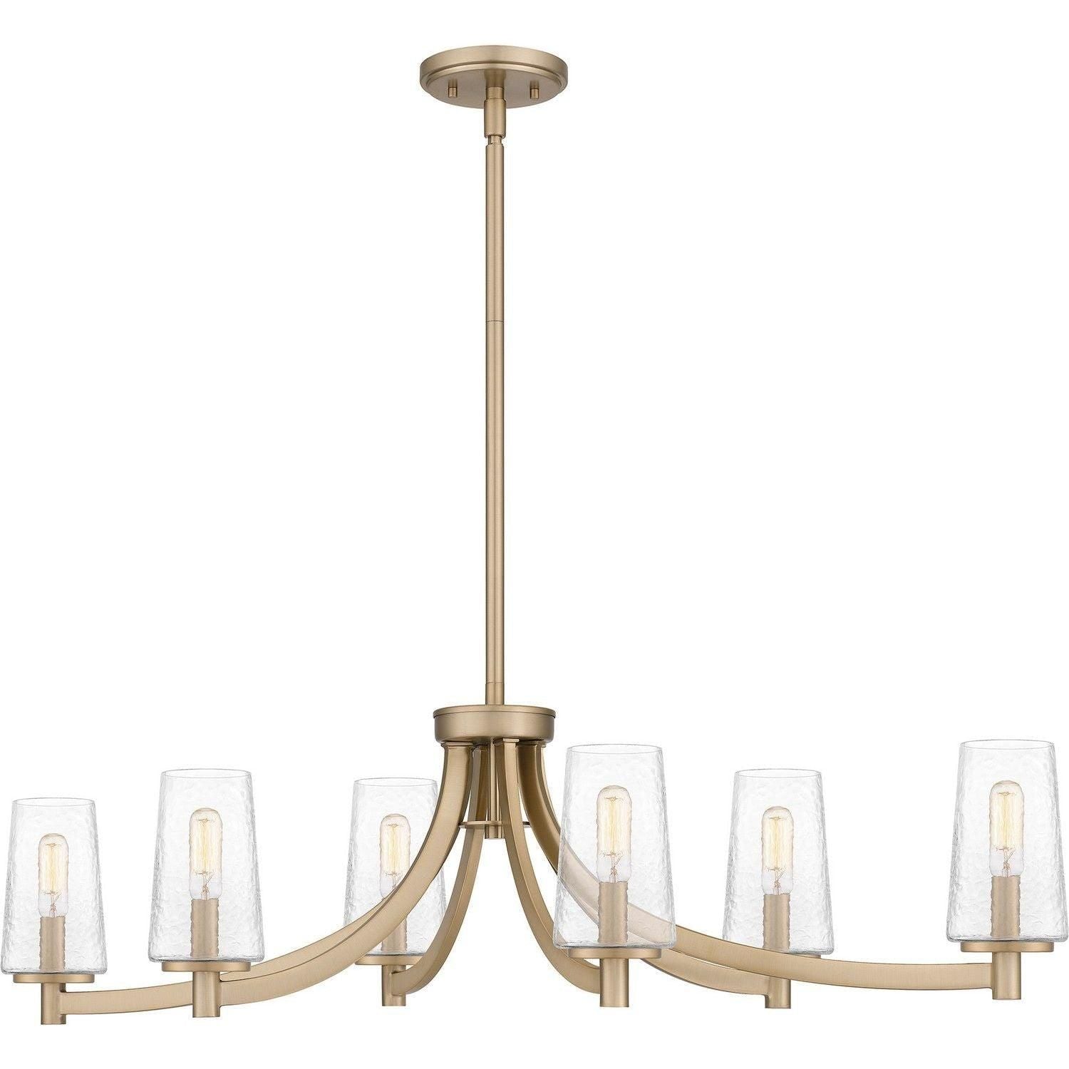Quoizel - Miccio Linear Chandelier - MIC638BGD - Canada Light Shop