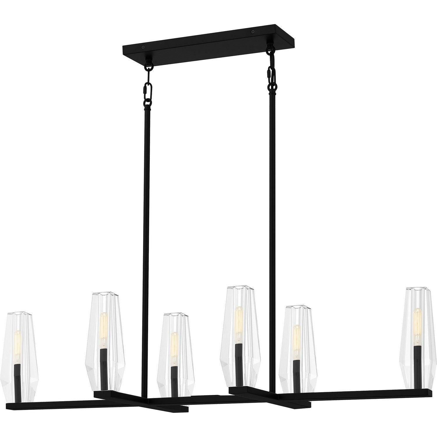 Quoizel - Malamute Linear Chandelier - MUT640MBK - Canada Light Shop