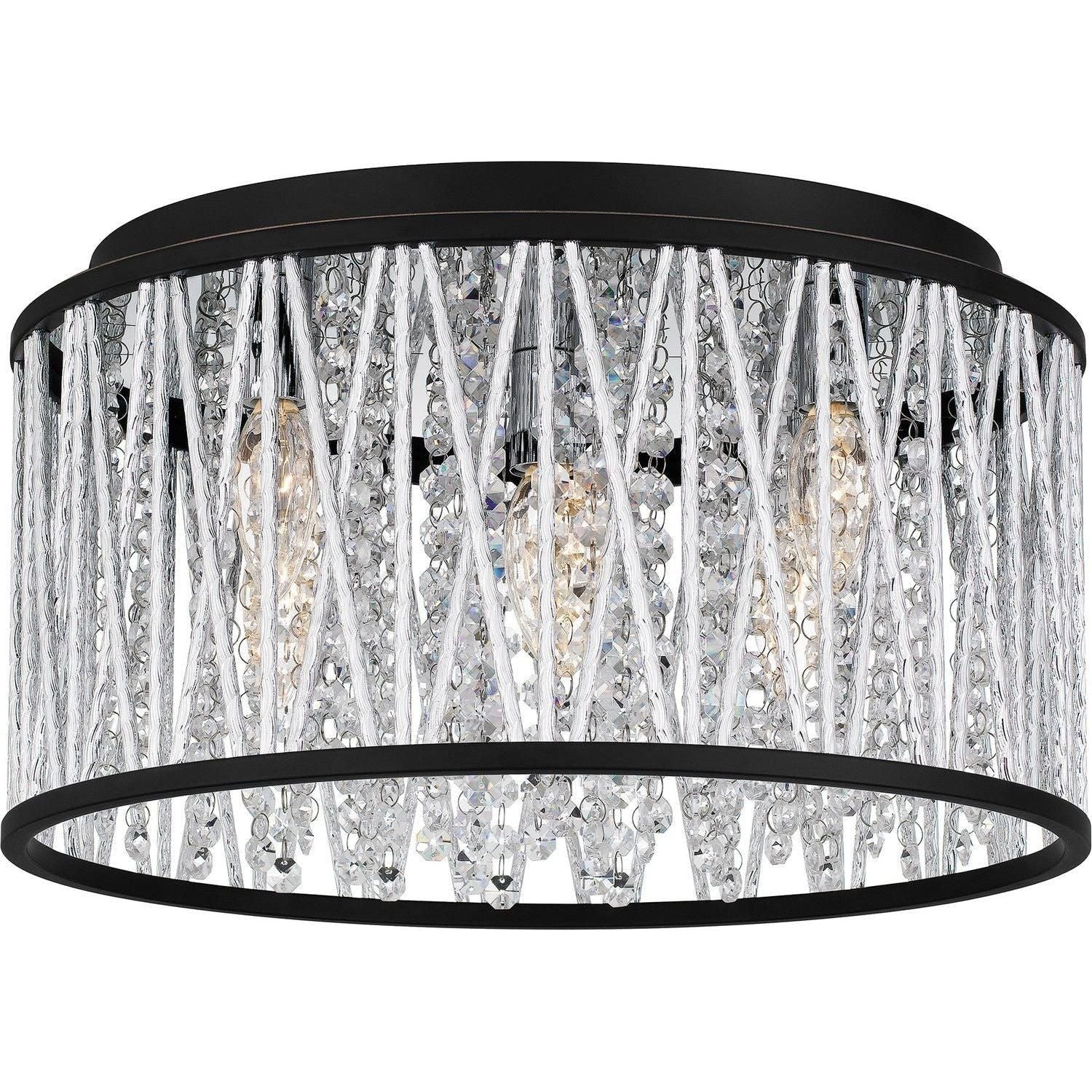 Quoizel - Celeste Flush Mount - PCCET1616MBK - Canada Light Shop