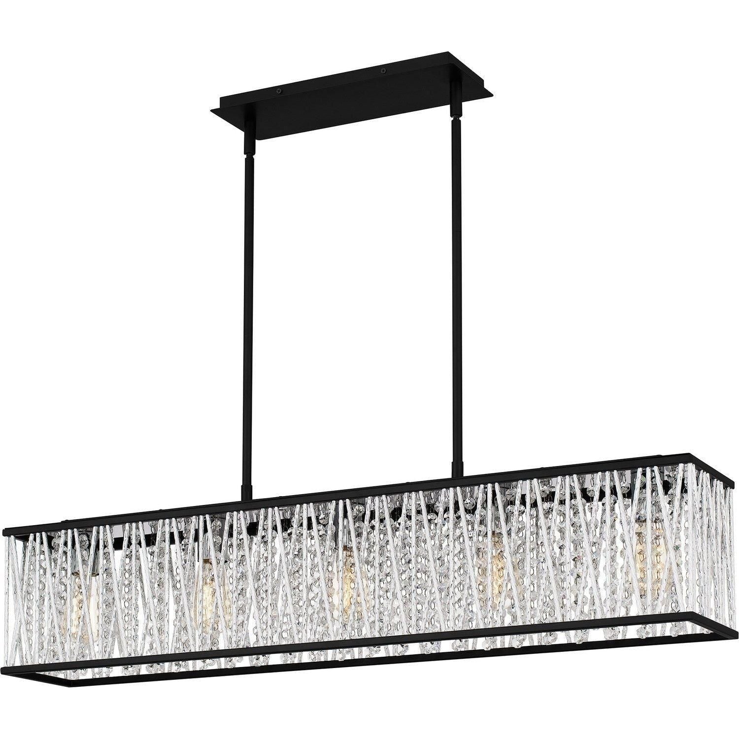 Quoizel - Celeste Linear Chandelier - PCCET538MBK - Canada Light Shop