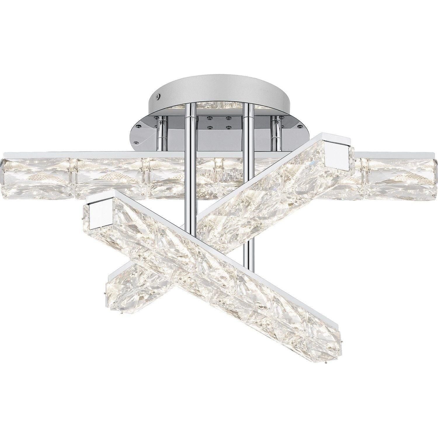 Quoizel - Comet LED Semi Flush Mount - PCCME1718C - Canada Light Shop