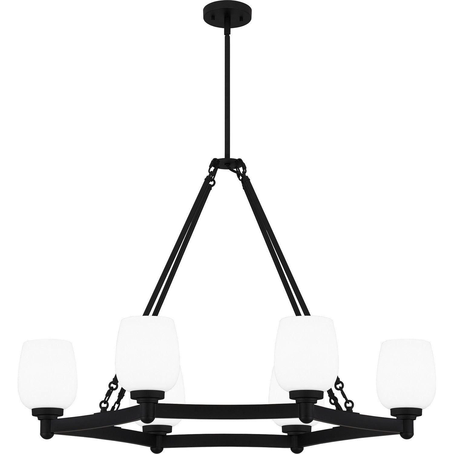 Quoizel - Penning Linear Chandelier - PNG638MBK - Canada Light Shop