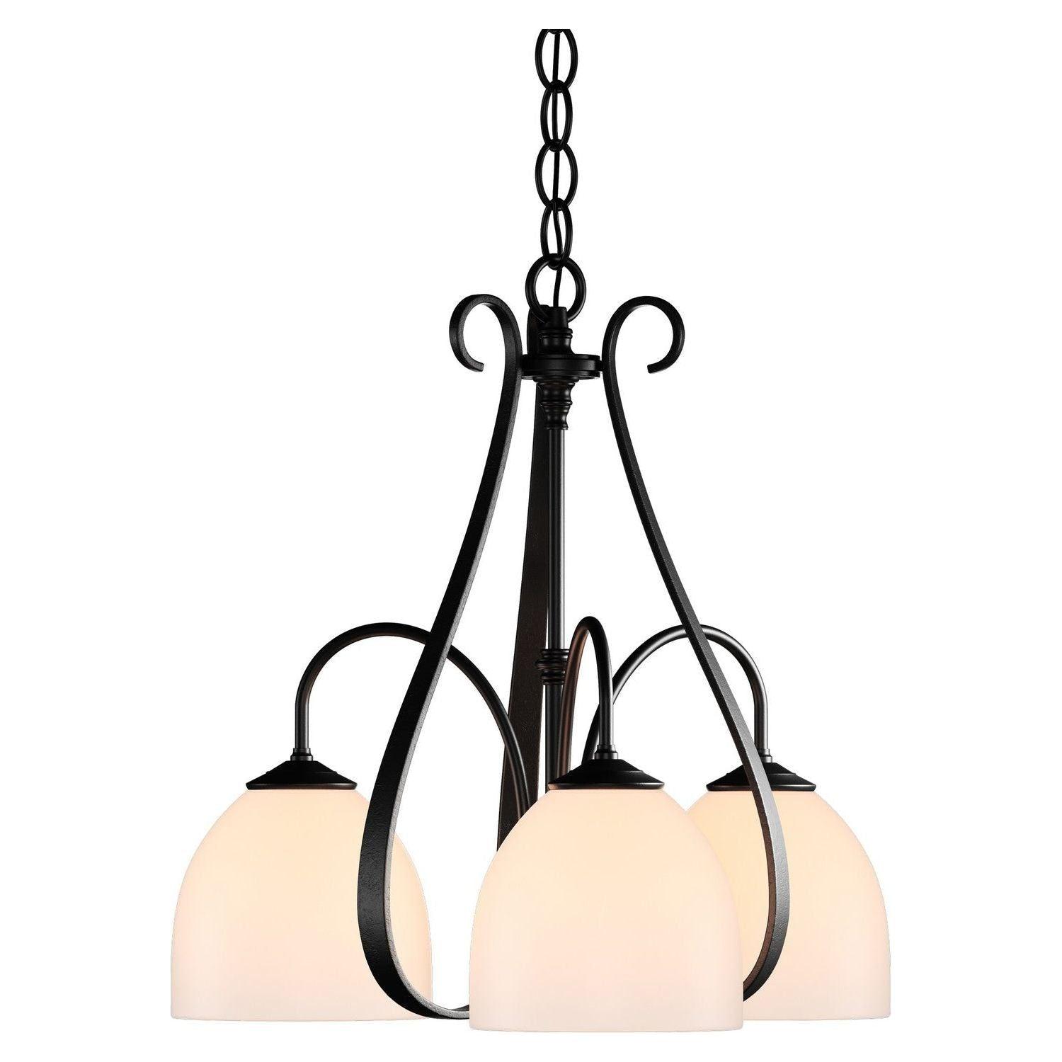Hubbardton Forge - Sweeping Taper 3 Arm Chandelier - 101441-SKT-10-GG0001 - Canada Light Shop