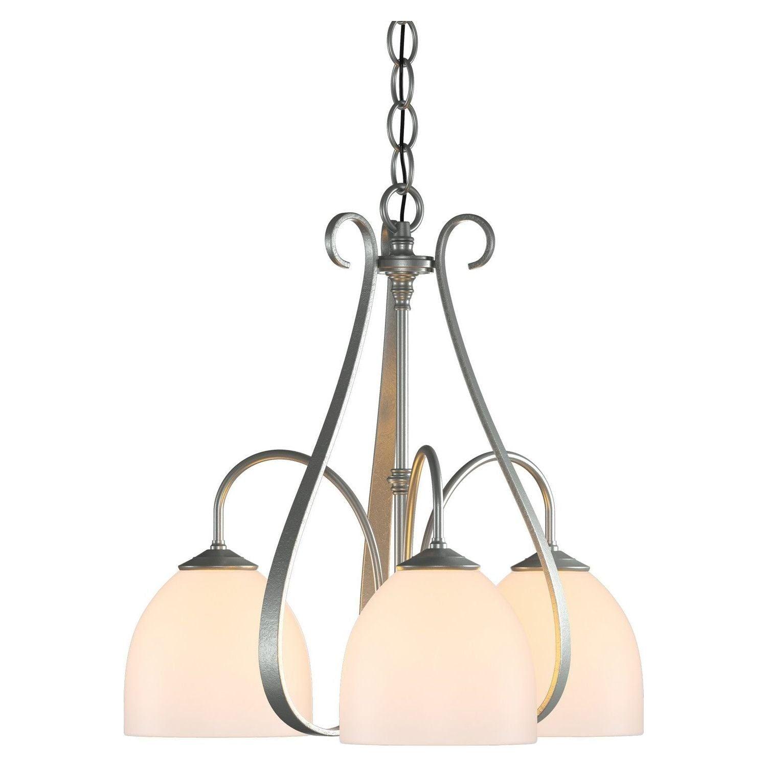 Hubbardton Forge - Sweeping Taper 3 Arm Chandelier - 101441-SKT-82-GG0001 - Canada Light Shop