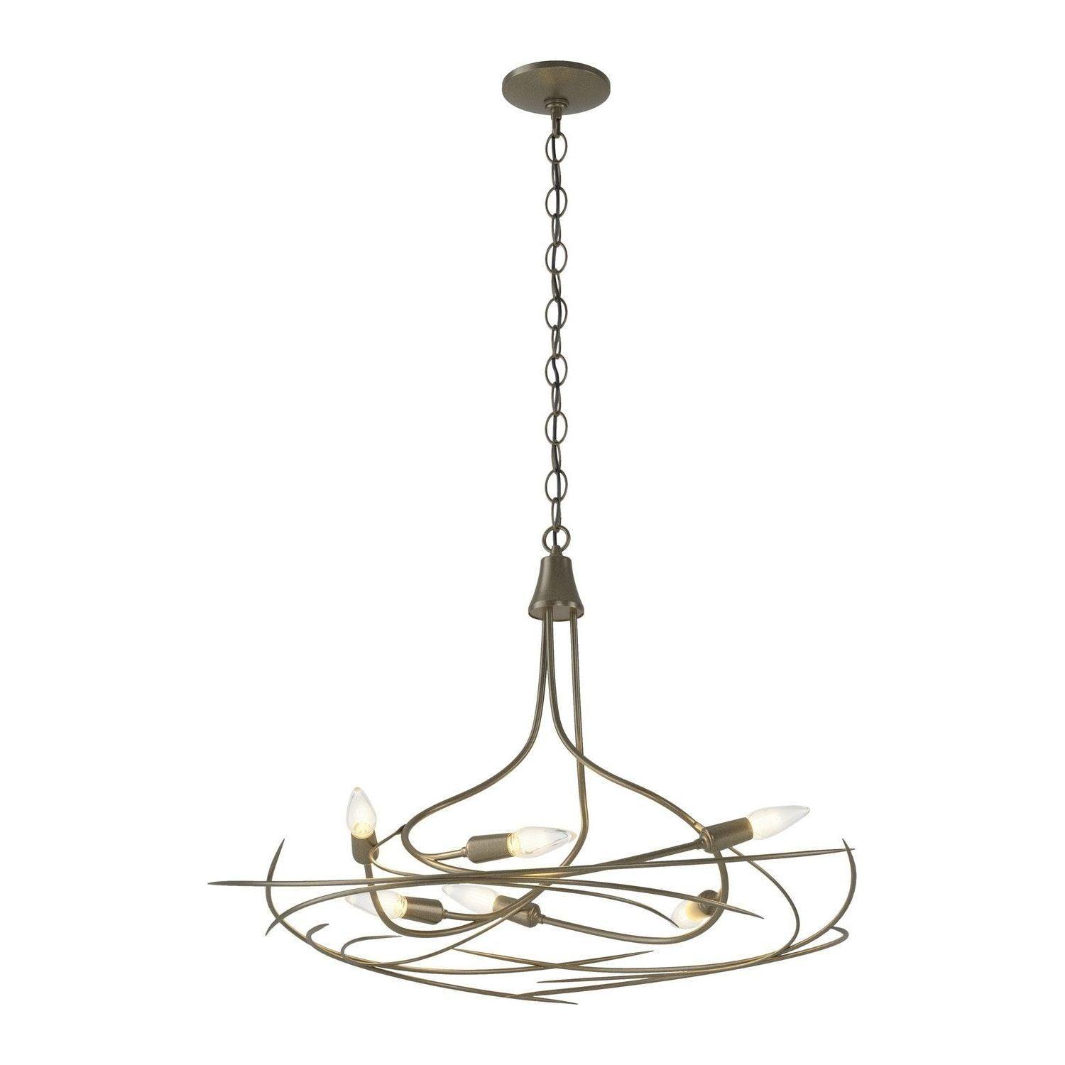 Hubbardton Forge - Wisp Chandelier - 101620-SKT-84 - Canada Light Shop