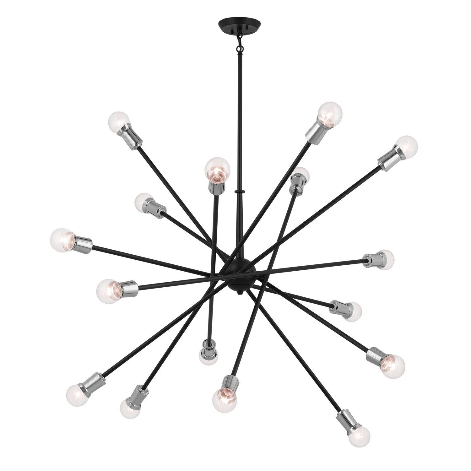 Kichler - Armstrong Chandelier - 52537BK - Canada Light Shop