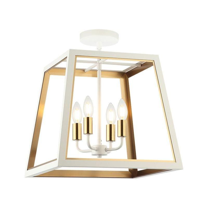 Matteo Lighting - Rosalie Ceiling Mount - X72104WHAG - Canada Light Shop