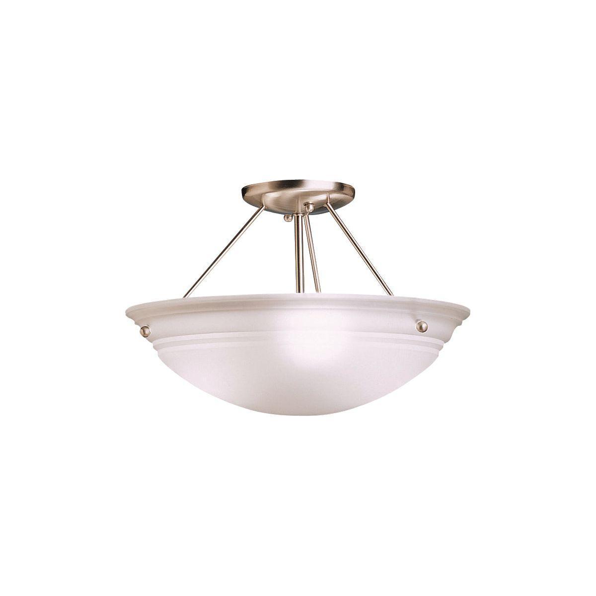 Kichler - Cove Molding Top Glass Semi Flush Mount - 3122NI - Canada Light Shop