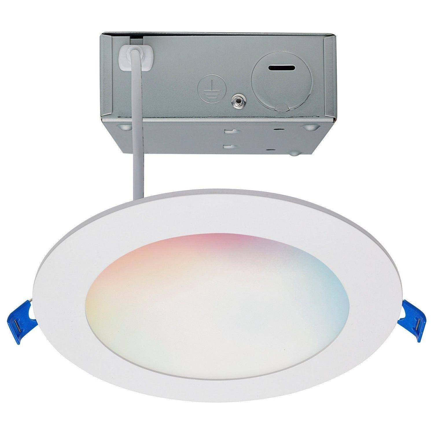 Satco Products - Starfish WiFi - 12 Watt Round - LED Direct Wire - Low Profile Downlight - S11562 - Canada Light Shop