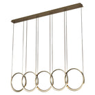 PageOne Lighting - Eternal LED Linear Pendant - PP121774-SAB - Canada Light Shop