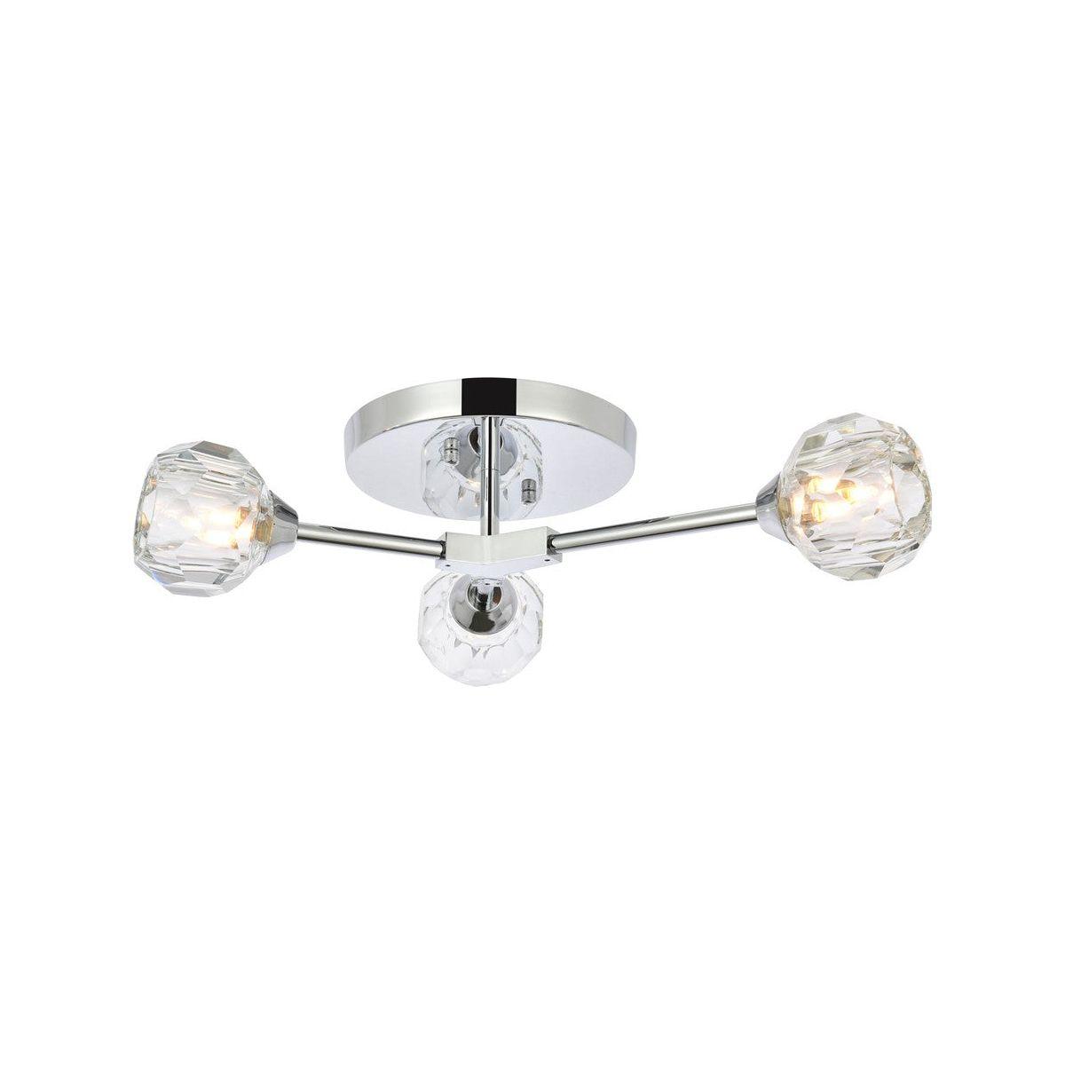 Elegant Lighting - Zayne Flush Mount - 3508F18C - Canada Light Shop