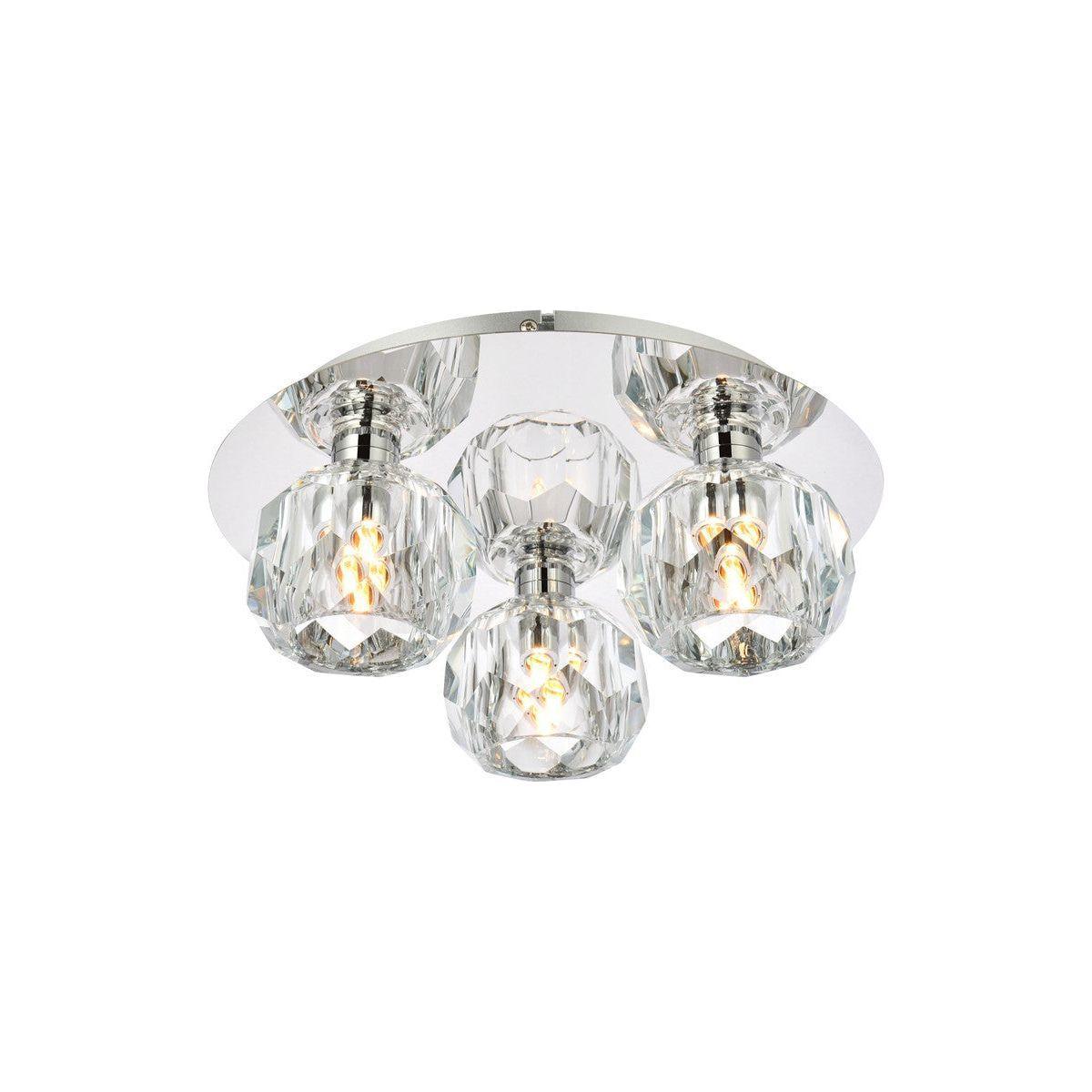 Elegant Lighting - Graham Flush Mount - 3509F12C - Canada Light Shop