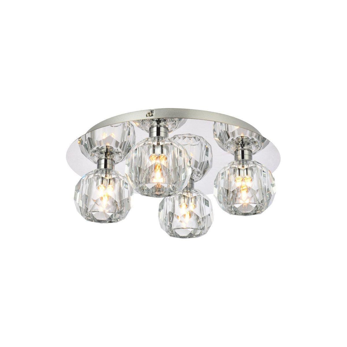 Elegant Lighting - Graham Flush Mount - 3509F14C - Canada Light Shop