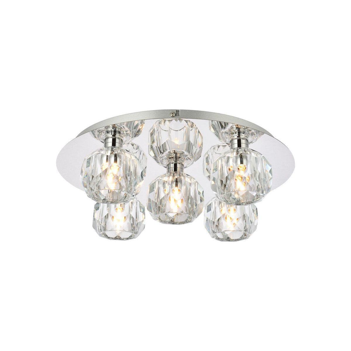 Elegant Lighting - Graham Flush Mount - 3509F16C - Canada Light Shop