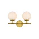 Elegant Lighting - Ansley Bath Sconce - LD7301W15BRA - Canada Light Shop