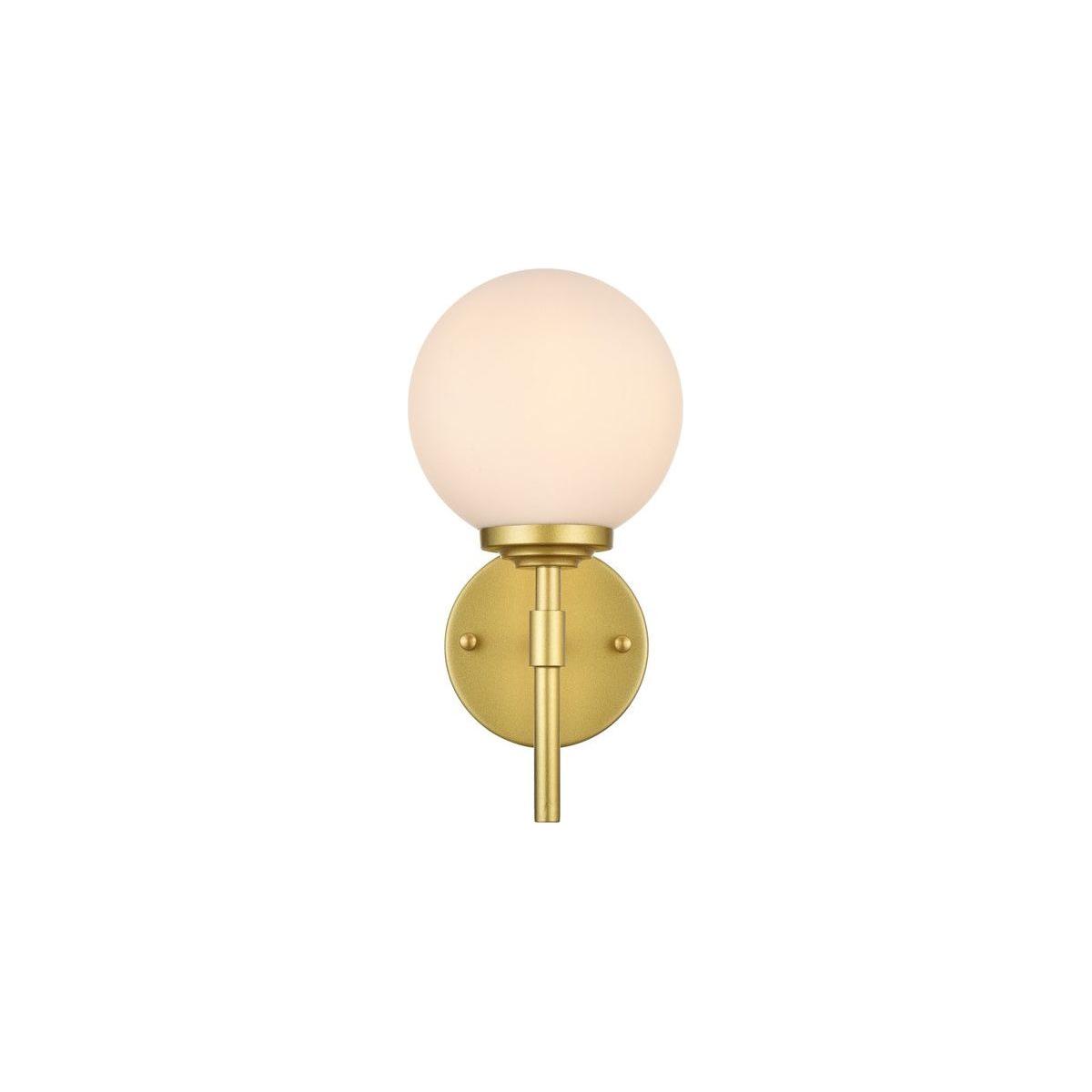 Elegant Lighting - Ansley Bath Sconce - LD7301W6BRA - Canada Light Shop