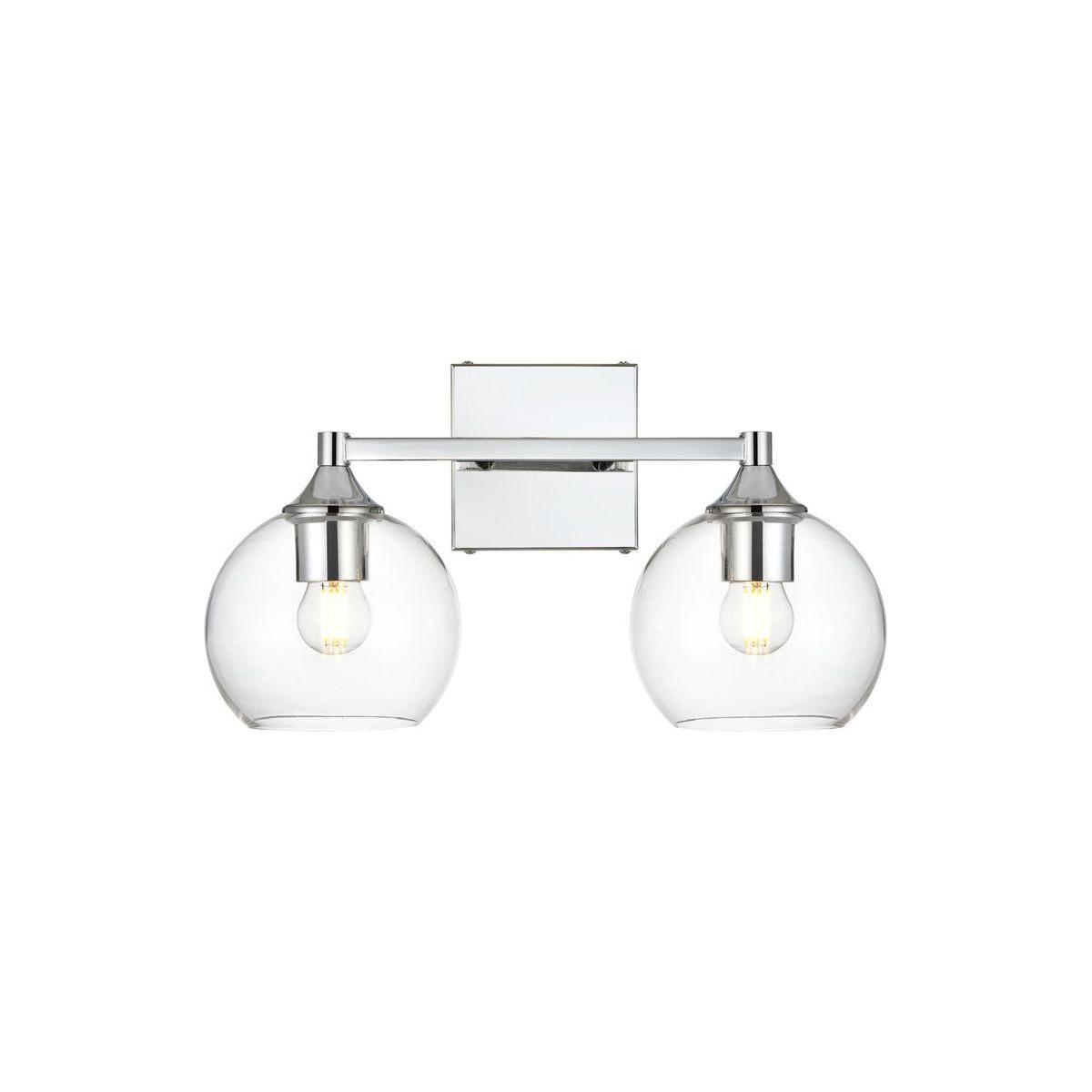 Elegant Lighting - Foster Bath Sconce - LD7308W16CH - Canada Light Shop