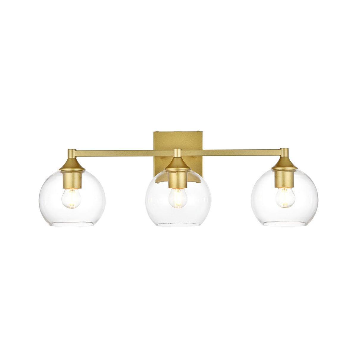 Elegant Lighting - Foster Bath Sconce - LD7308W25BRA - Canada Light Shop