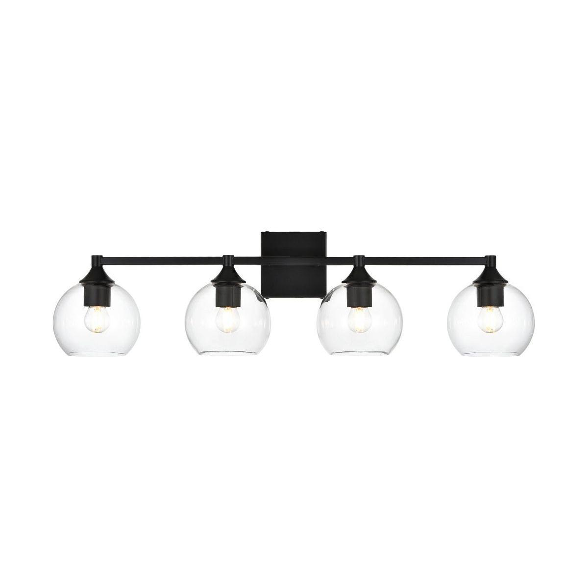 Elegant Lighting - Foster Bath Sconce - LD7308W33BLK - Canada Light Shop