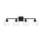 Elegant Lighting - Foster Bath Sconce - LD7308W33BLK - Canada Light Shop