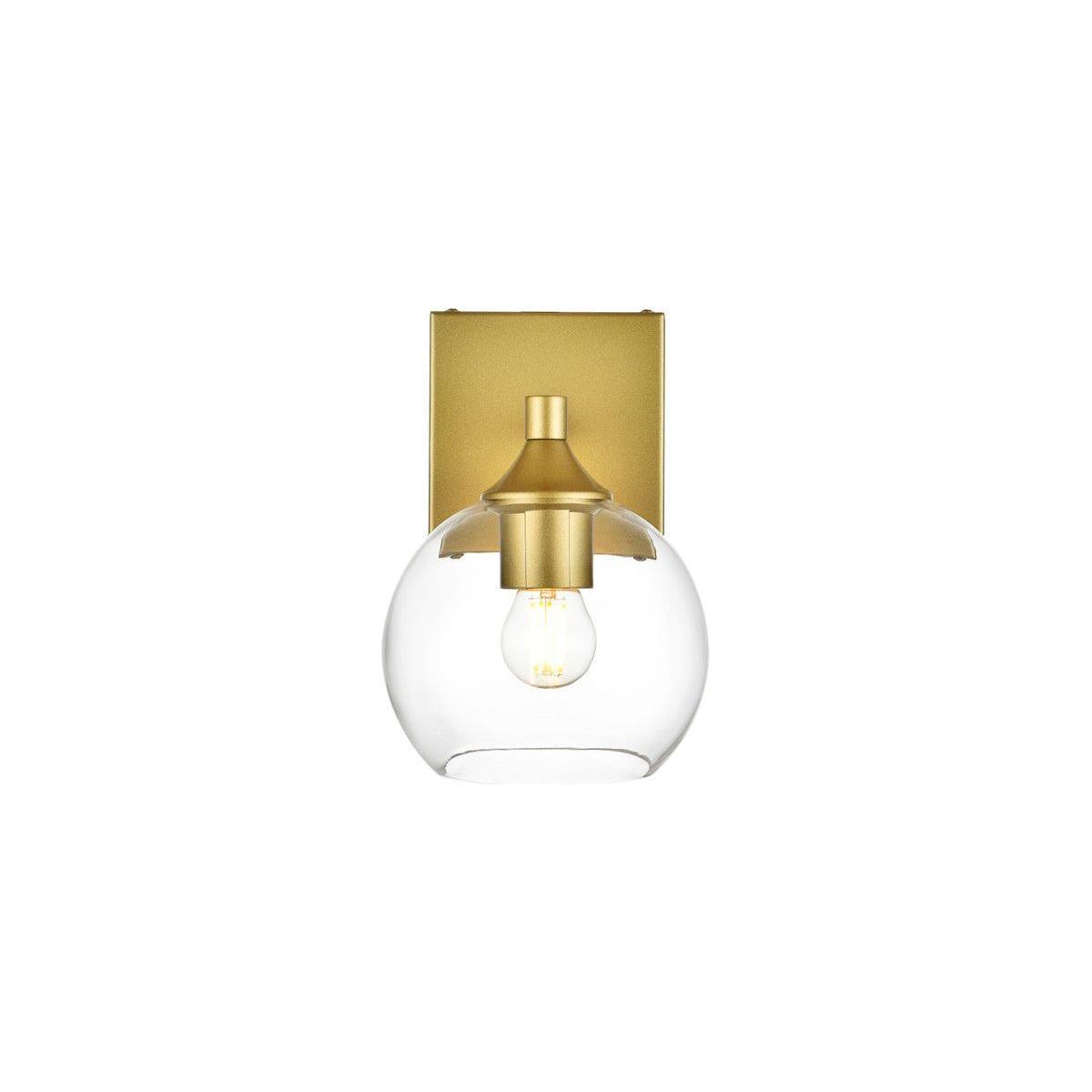 Elegant Lighting - Foster Bath Sconce - LD7308W6BRA - Canada Light Shop