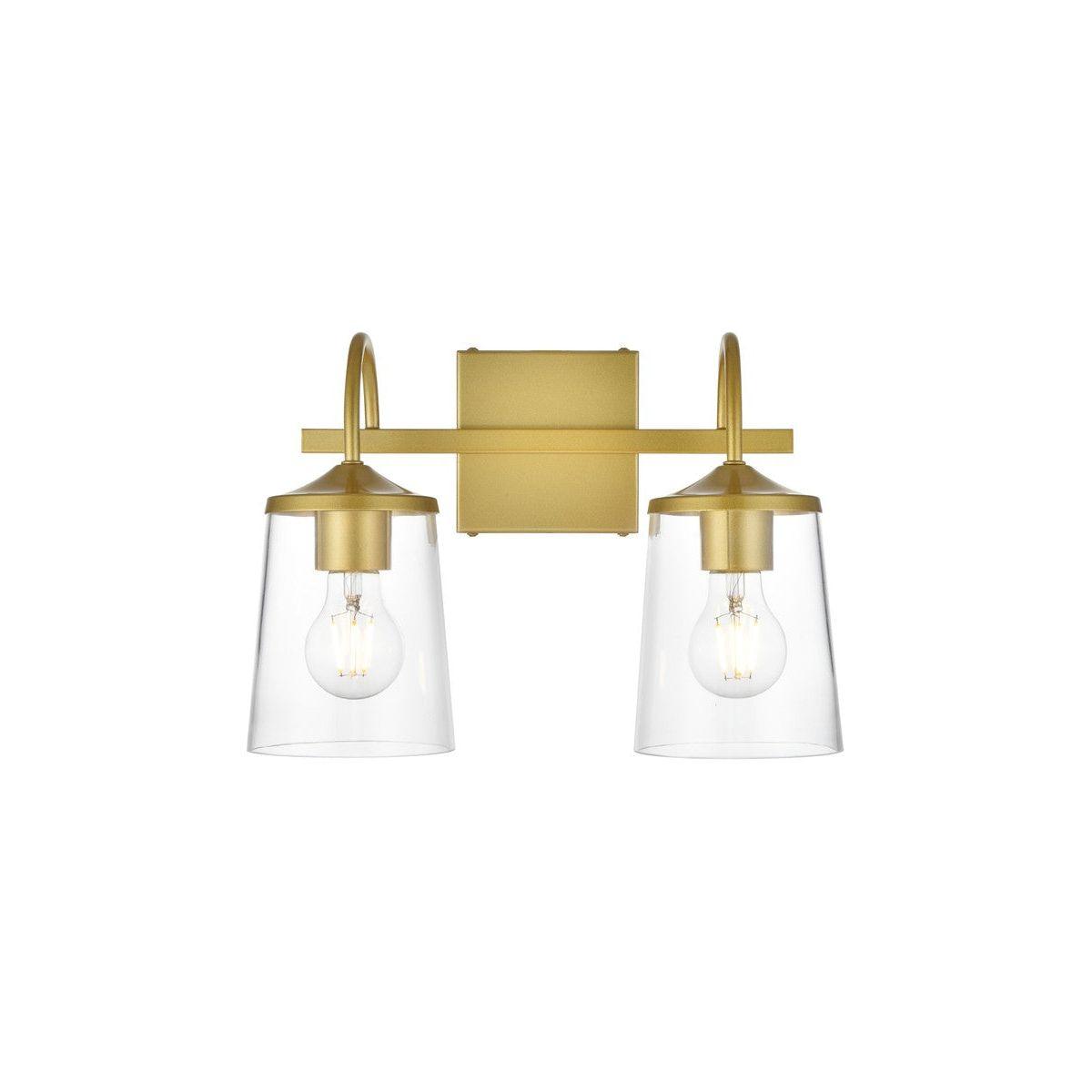 Elegant Lighting - Avani Bath Sconce - LD7313W14BRA - Canada Light Shop