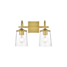 Elegant Lighting - Avani Bath Sconce - LD7313W14BRA - Canada Light Shop