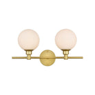 Elegant Lighting - Cordelia Bath Sconce - LD7317W19BRA - Canada Light Shop