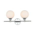 Elegant Lighting - Cordelia Bath Sconce - LD7317W19CH - Canada Light Shop