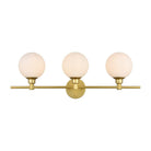 Elegant Lighting - Cordelia Bath Sconce - LD7317W28BRA - Canada Light Shop