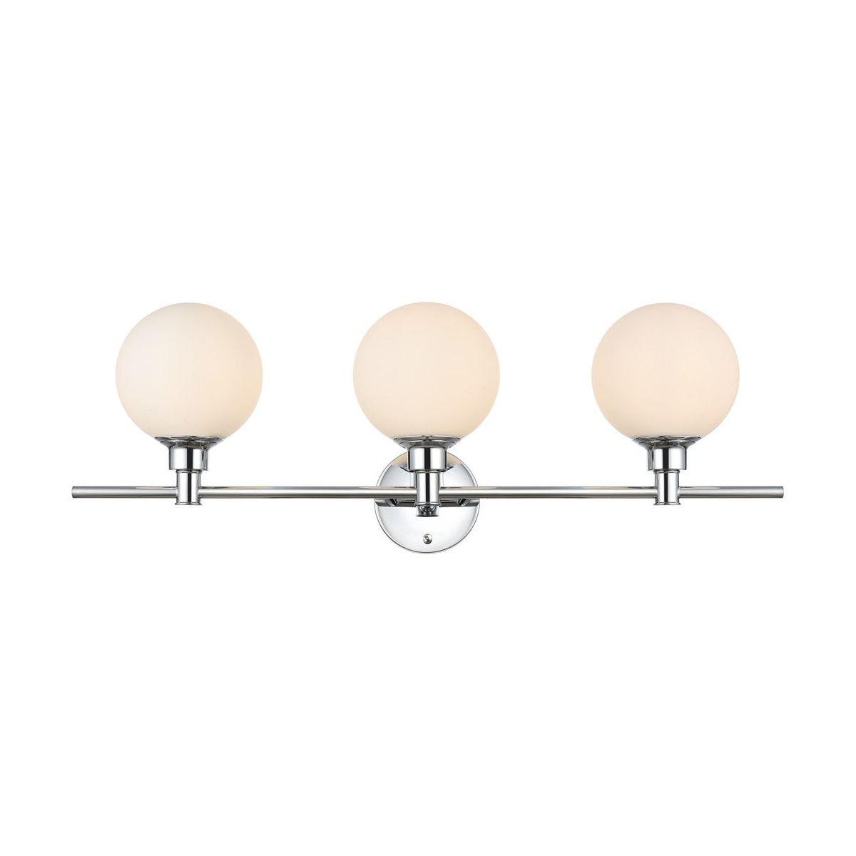 Elegant Lighting - Cordelia Bath Sconce - LD7317W28CH - Canada Light Shop