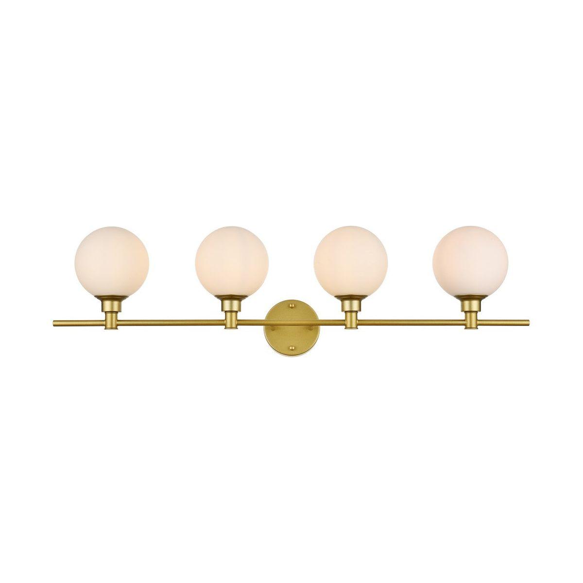 Elegant Lighting - Cordelia Bath Sconce - LD7317W38BRA - Canada Light Shop