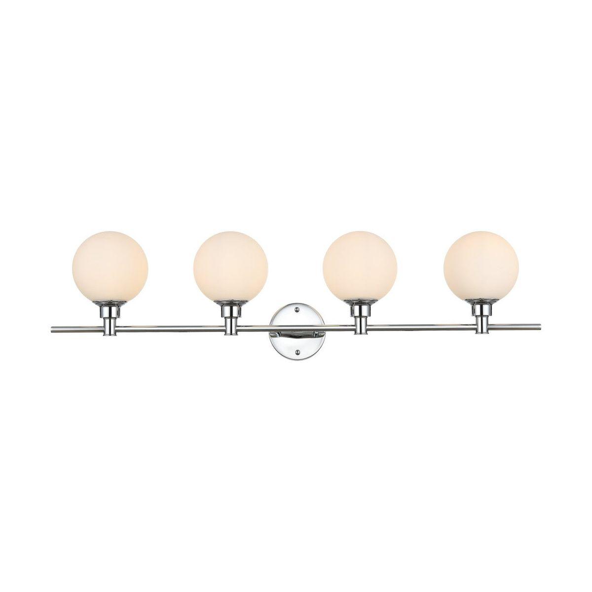 Elegant Lighting - Cordelia Bath Sconce - LD7317W38CH - Canada Light Shop