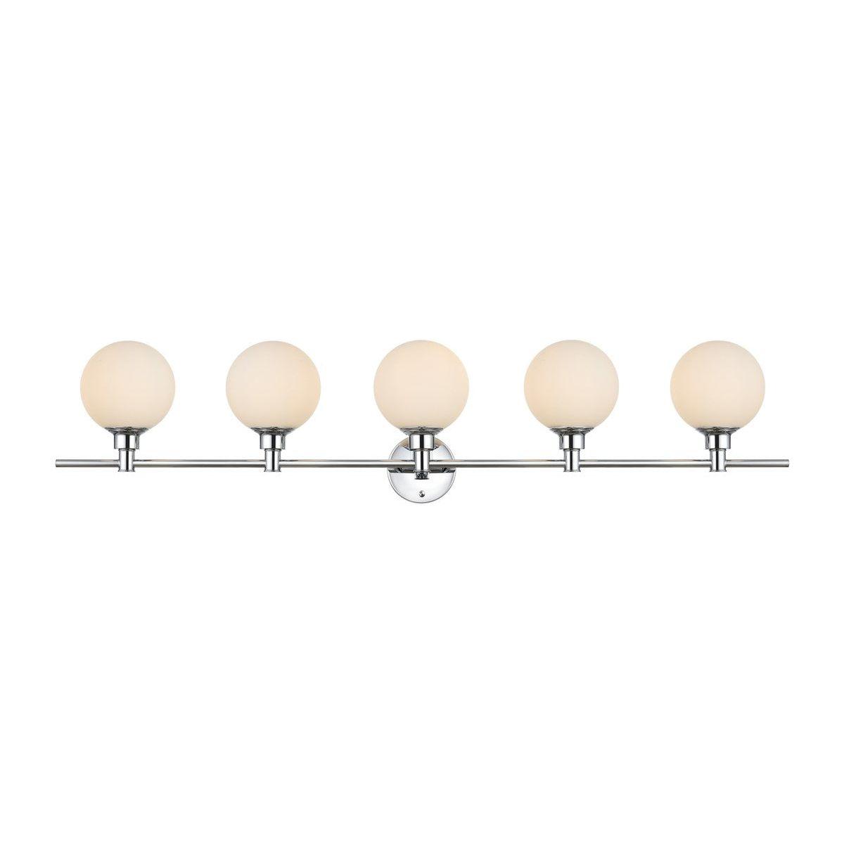 Elegant Lighting - Cordelia Bath Sconce - LD7317W47CH - Canada Light Shop