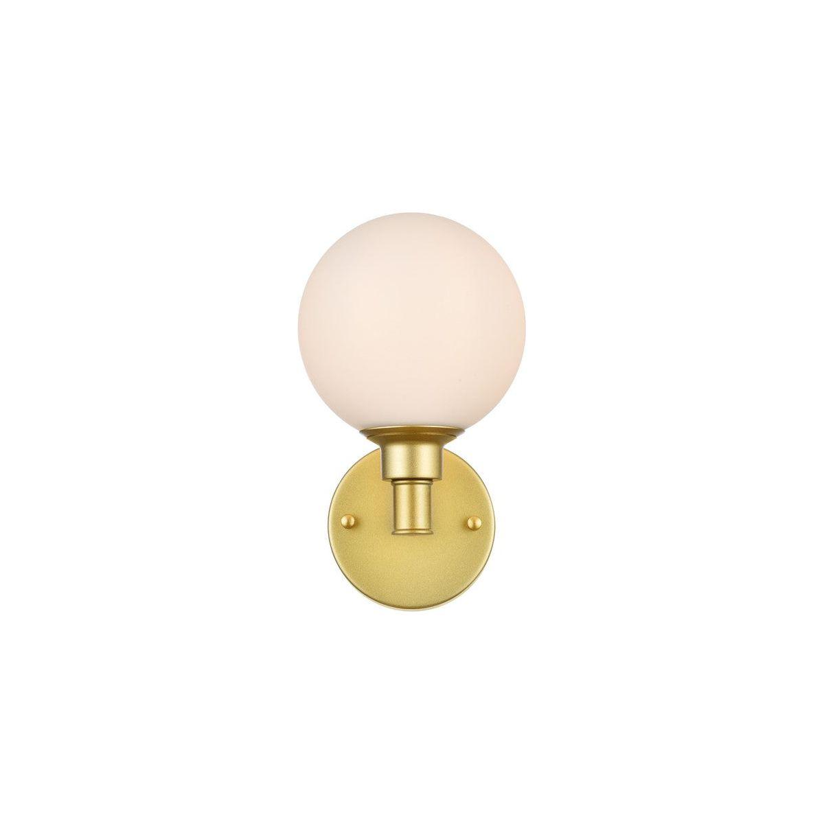 Elegant Lighting - Cordelia Bath Sconce - LD7317W6BRA - Canada Light Shop