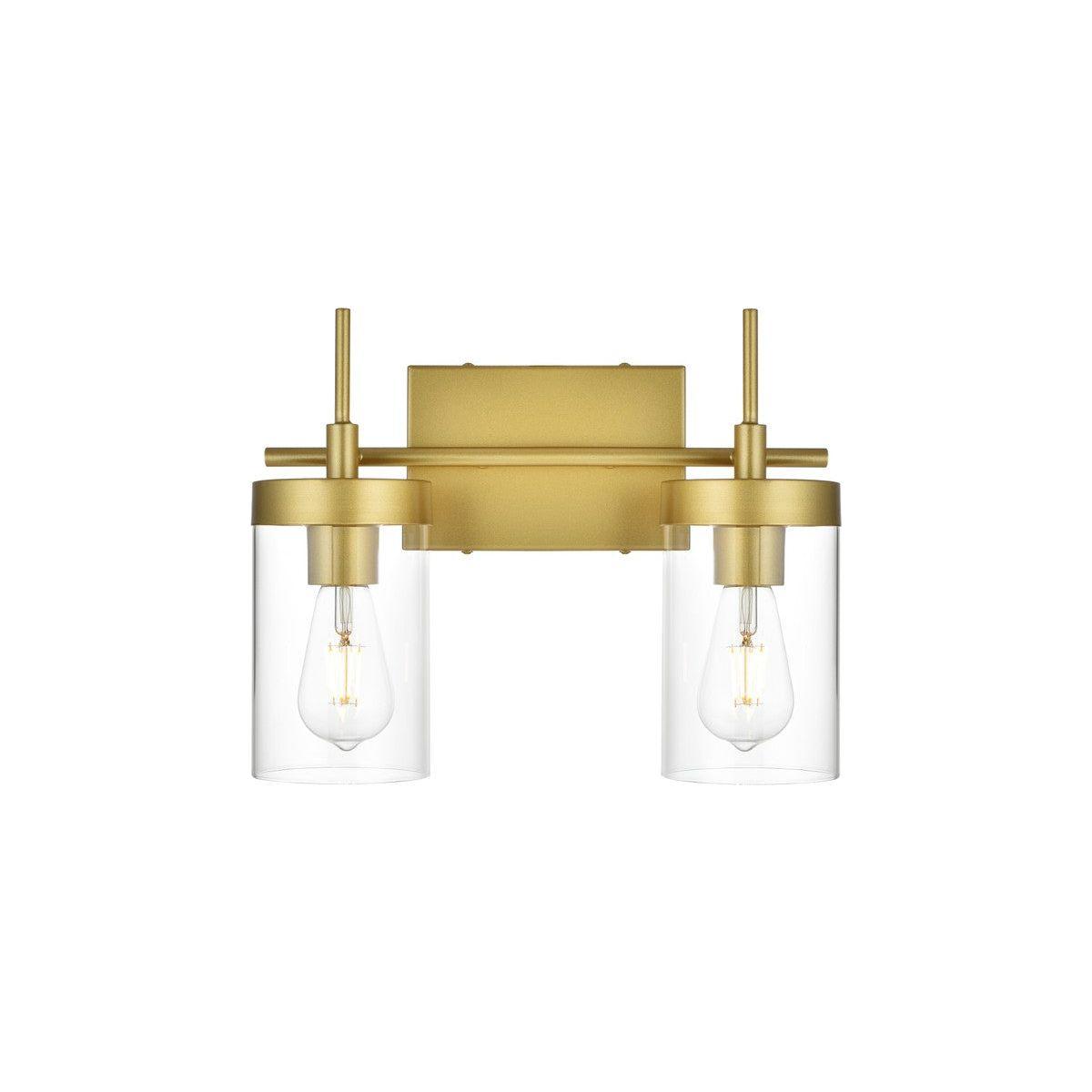 Elegant Lighting - Benny Bath Sconce - LD7319W14BRA - Canada Light Shop