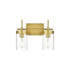 Elegant Lighting - Benny Bath Sconce - LD7319W14BRA - Canada Light Shop