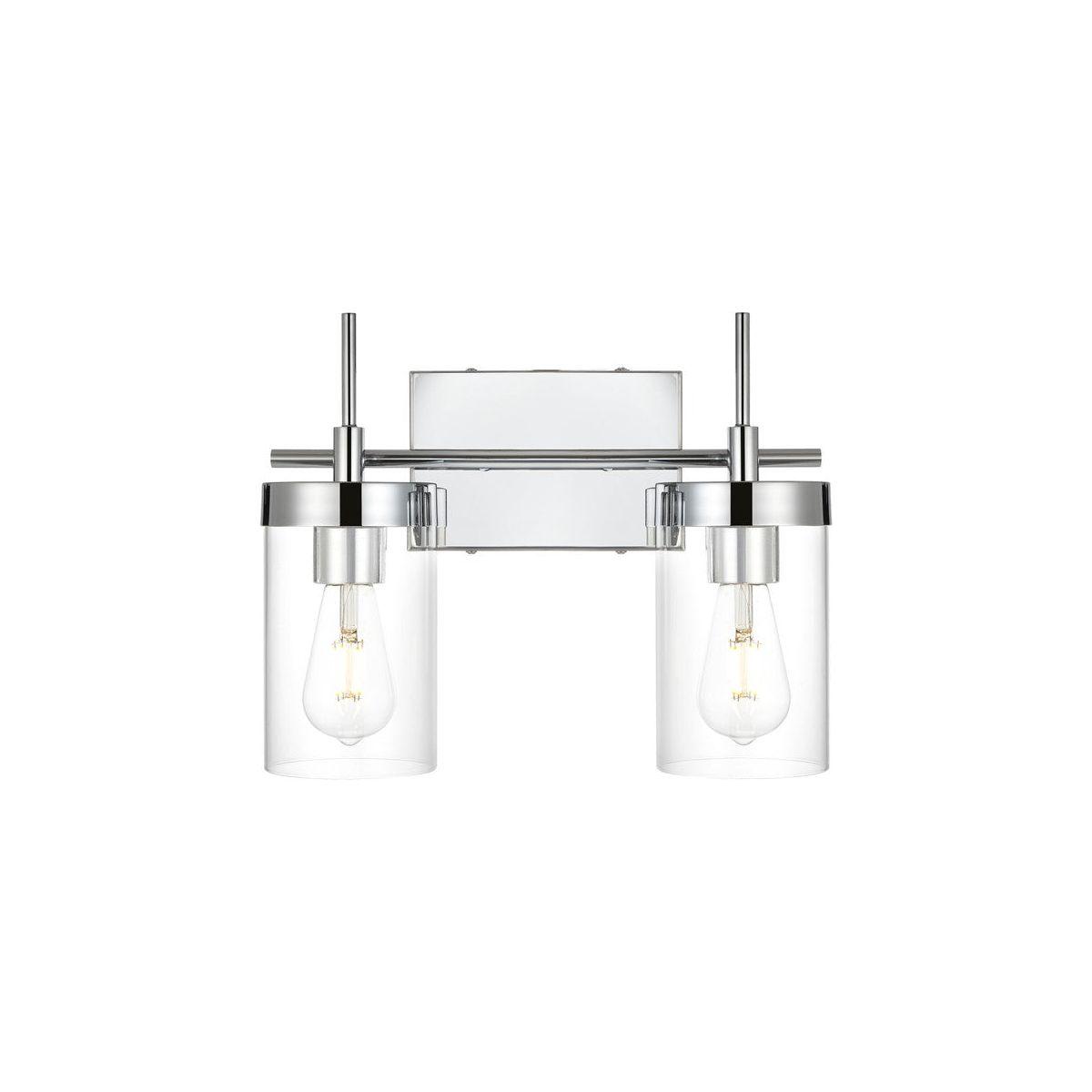 Elegant Lighting - Benny Bath Sconce - LD7319W14CH - Canada Light Shop