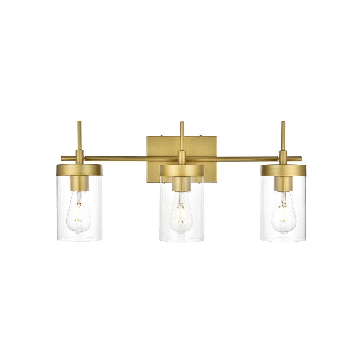 Elegant Lighting - Benny Bath Sconce - LD7319W24BRA - Canada Light Shop