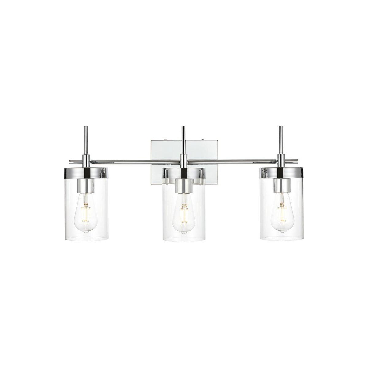Elegant Lighting - Benny Bath Sconce - LD7319W24CH - Canada Light Shop