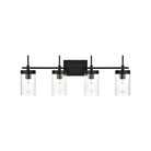 Elegant Lighting - Benny Bath Sconce - LD7319W32BLK - Canada Light Shop