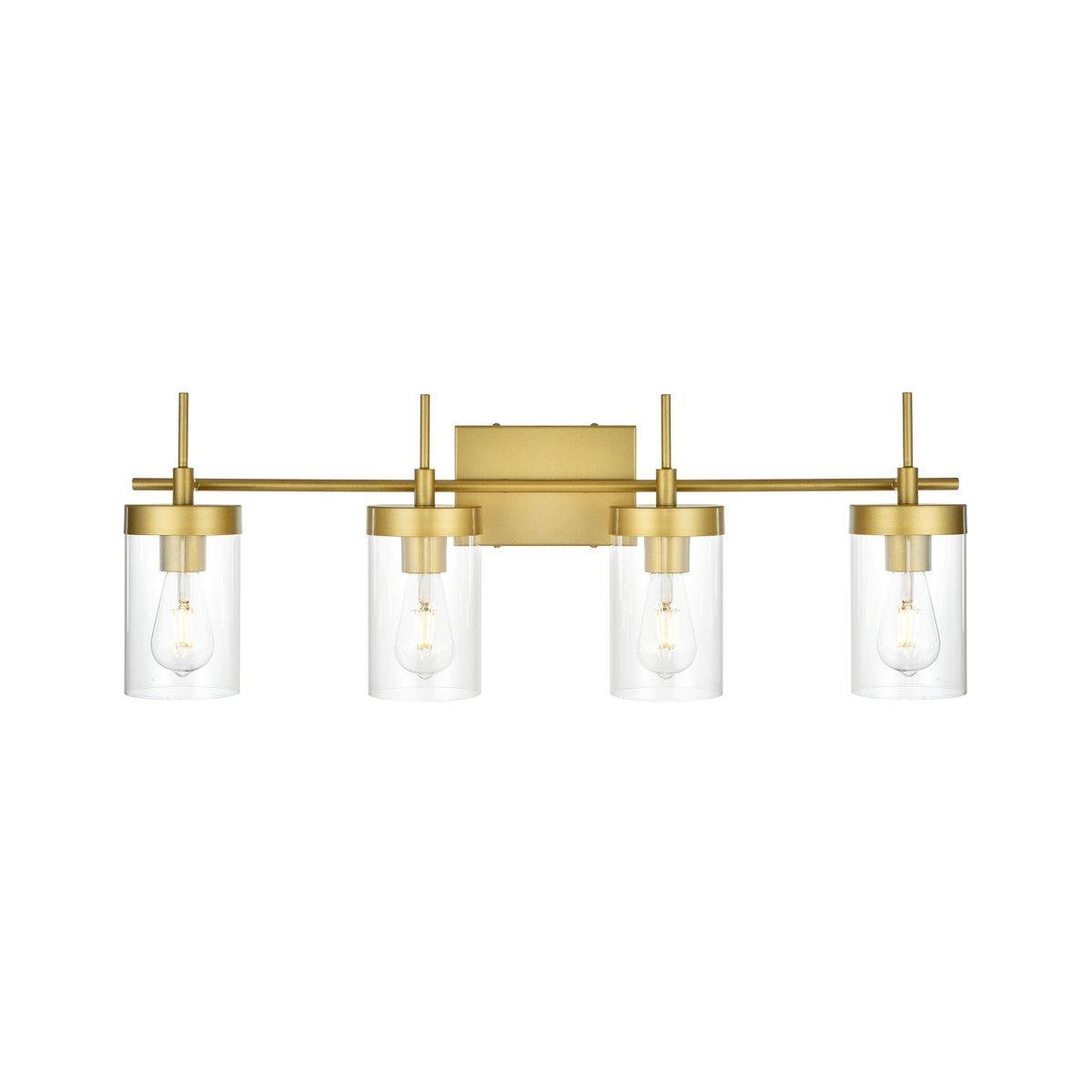 Elegant Lighting - Benny Bath Sconce - LD7319W32BRA - Canada Light Shop