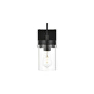 Elegant Lighting - Benny Bath Sconce - LD7319W5BLK - Canada Light Shop